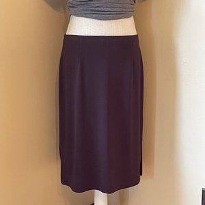 Ann Taylor Straight Dress Skirt - Chocolate